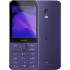 Nokia 235 4G [2024] 7,11 cm [2,8] 99 g Lilla põhitelefon (Nokia 235 4G TA-1614 DS GBIE PURPLE)