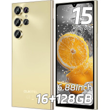 OUKITEL C61 Android 15 nutitelefon ilma lepinguta, 16GB + 128GB / 1TB mobiiltelefon ilma lepinguta, 6,88-tolline 90Hz ekraan 5150mAh mobiiltelefon odavalt, 13MP + 5MP, 4G Dual SIM Simlock-free mobiiltelefon