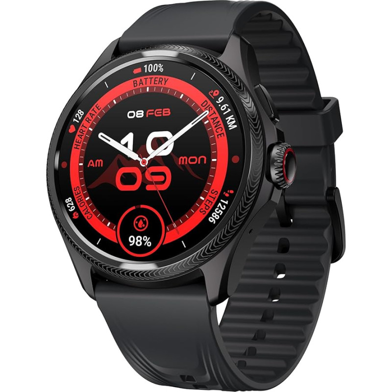 Ticwatch Pro 5 Enduro Smartwatch meestele Android Wear OS Smart Watch 90 tundi akut 110+ treeningmoodust 7/24 südame löögisagedus 5ATM GPS kompass Ei ühildu iPhone'iga