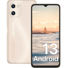 UMIDIGI C1 Plus mobiiltelefon ilma lepinguta Odav 2023, 13MP kaksikkaamera 5150 mAh, 3GB + 32GB/1TB laiendatav Android 13 Octa Core 6.52-tolline HD+ nutitelefon ilma lepinguta, Face ID/GPS, Simlock-free