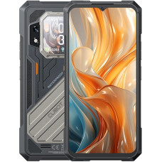 Cubot Kingkong X PRO 5G nutitelefon 6,72-tollise FHD+ 144Hz, 48GB RAM (24GB + 24GB laiendatav), 256GB ROM, 100MP kaamera, 10200mAh aku, Android 14, Dimensity 8200, must