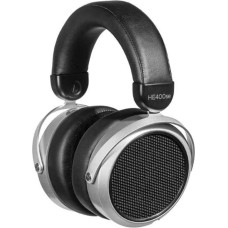 HIFIMAN HE400se Silver Adjustable HiFi Headphones for Mobile Use with Stealth Magnet Technology