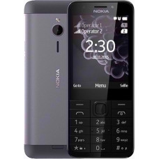 Nokia 230 Dual SIM (Tamsus sidabrinis) 2,8-tolline 16MB