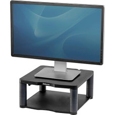 Fellowes Premium Adjustable Monitor Riser - Graphite