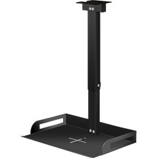 Drsn universaalne projektorkinnitus lakke/seinale, reguleeritav kõrgus 34-56 cm - kuni 5 kg - kandik 24 x 20 cm - kaablijuhtimine, universaalne projektori lakke kinnitamine projektoritele, ruuteritele jne.