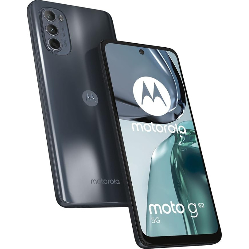 Motorola Moto G62 5G Midnight Grey, 4/128 GB, lukustamata
