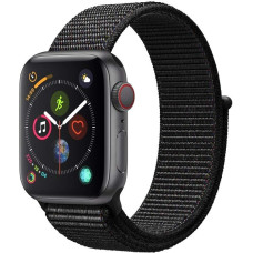 Apple Watch Series 4 (GPS + mobiilside) alumiiniumist korpus 40 mm koos spordisangaga - must (uuenenud)