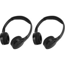 Ymiko infrapunakõrvaklapid lastele auto peatoele DVD Universal juhtmevabad 2 kanaliga IR kõrvaklapid Juhtmevabad autokõrvaklapid