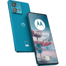 Motorola edge40 neo nutitelefon (6,55-tolline FHD+ ekraan, 50 MP kaamera, 12/256 GB, 5000 mAh, Android 13) Caneel Bay, sisaldab kaitsekatet + autoadapterit [eksklusiivne Amazonile]