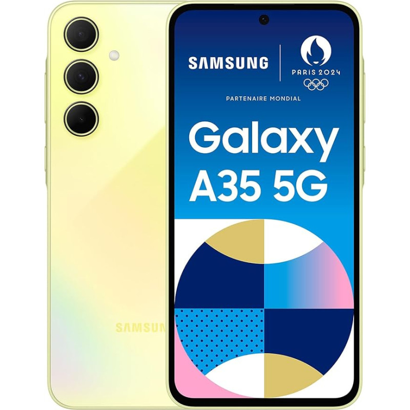 Samsung Galaxy A35 nutitelefon 128 Go 5G Lime