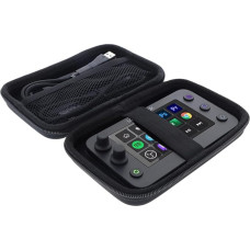 foto-kontor kohver ühildub Loupedeck Live S kaitsev kandekott - turvaline kaitse reisil olles - must, must