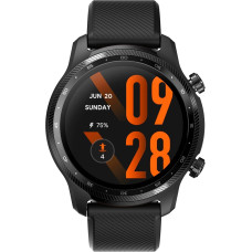 Ticwatch Pro 3 Ultra GPS Smartwatch Qualcomm SDW4100 ja Mobvoi Dual Processor System Wear OS Smart Watch meestele Verehapniku IHB AFiB tuvastamine Väsimuse hinnang 3-45 päeva aku, must