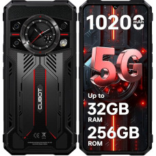 CUBOT Kingkong 11 5G Outdoor Smartphone Android 15, 32GB+256GB/TF 1TB Outdoor Handy Ohne leping 10200mAh, 6.72