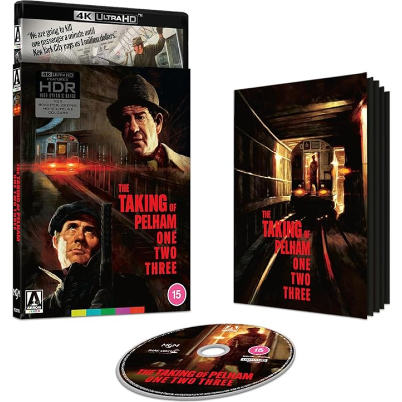 Arrow Video The Taking of Pelham One Two Three Limited Edition 4K UHD [Blu-ray] [Region Free]