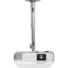 Drsn projektori lae kinnitus, kõrgus 26-40 cm, kandevõime 3 kg, projektori kinnitus seinale/laele, alumiiniumsulam, universaalne kinnitus, paindlik kuulipea, stabiilne hoidmine