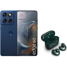 Motorola Edge 60 Fusion nutitelefon Pantone Gibraltar Sea + Moto Loop