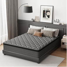 DAJIYUHC madrats 140 x 200 cm Box Spring voodi kõvadus H3, sobib lastele ja täiskasvanutele, Öko-Tex sertifitseeritud, ergonoomiline 7-tsooniline madrats kõrgus 20 cm