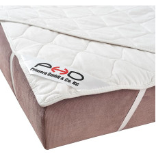 PHD Primera Natural madratsikaitse koos kattega 100% puuvillast, 200 x 200 cm, pestav 40°C juures, madratsi pealiskate ja madratsikaitse madratsile, kastipedile ja topperile 200 x 200 cm suurusele madratsile