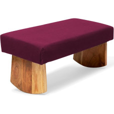 Burgundia akaatsiapuidust meditatsioonipink