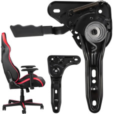 DEARMAMY tooli nurga reguleerija metallist 180 kraadi nurga reguleerija mängutoolile ja kontoritoolile Vastupidav asendusosa optimaalse mugavuse ja toe jaoks