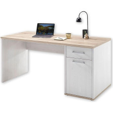 DEINE TANTE EMMA Romance Sibiu 39-016-D4 Larch White / Sanremo Oak Kirjutuslaud / sülearvutilaud / kontorilaud Ca. 160 x 76 x 73 cm