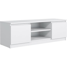 MebLocker TV kapp - Valge 120,4 x 39 x 38,5 cm - Elutoa mööbel - Moodne TV kapp - TV laud - Lowboard seinakapp elutuba - TV Lowboard