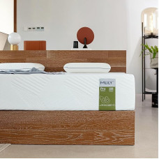 MLILY madrats PRO 140 x 200 cm Külmavahtmadrats 7-tsooniline mäluvahtmadrats kõvadusega H2 ja H3, ÖkoTex rullmadrats 2-in-1 geel-vahtmadrats 22 cm kõrgus, 140 x 200 cm.