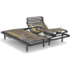 Ferlex elektriline kaheinimesevoodi liigendatava raskekujulise konstruktsiooniga raskekujuline puidust lamellid (140 x 200 cm, juhtmevaba kaugjuhtimispult)