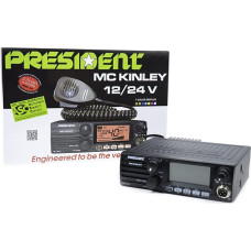 Raadio CB President MC Kinley ASC AM-FM-LSB-USB 40CH ANL NB Hi-Cut 12/24