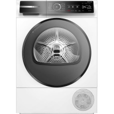 BOSCH Series 8 WQB245B40 Heat Pump Tumble Dryer, 9 kg Capacity, AutoDry, SmartDry, Home Connect, Anti Vibration Design, Sensitive Drying System, White, 60 cm