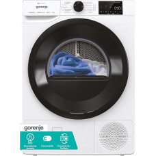 Gorenje DPNE82/GN Dryer / Condensation with Heat Pump / 8 kg / 16 Programmes / WiFi / Made in Europe / WaveActive Drum / TwinAir / Humidity Sensor / Naturedry / LED Display / Energy Efficiency Class