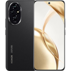HONOR 200 NFC mobiiltelefon 5G, 12 + 512 GB nutitelefon, 6,7-tolline AMOLED ekraan, aku 5200 mAh, kolmekordne kaamera 50 MP, (Sellel tootel puudub laadimispea, must)