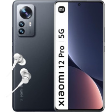 Xiaomi 12 Pro nutitelefon + kõrvaklapid, 12 + 256 GB mobiiltelefon ilma lepinguta, 6,73-tolline 120 Hz AMOLED ekraan, Snapdragon 8 Gen 1, 50 MP kolmekordne kaamera, 4600 mAh, 120 W Xiaomi HyperCharge, Hall
