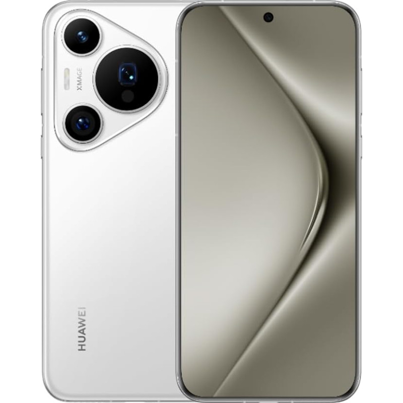 HUAWEI Pura 70 Pro nutitelefon, 12GB + 512GB, Ultra Speed Snapshot, Ultra Lighting Macro Phone Camera, Super Robust Kunlun Glass, 100W Supercharge, 5050mAh aku, valge, Saksa versioon