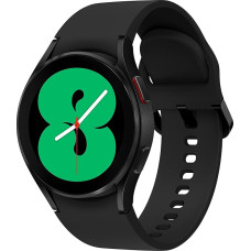 Samsung Galaxy Watch4 ümmargune Bluetooth Smartwatch, Wear OS, pöörlev lünett, treeningkell, treeningjälgimisseade, 40 mm, must
