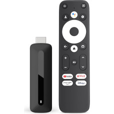 TV Stick Android 11 Stick TV MECOOL Google TV OS koos Netflixiga Sertifitseeritud 2GB RAM 8GB ROM BT 5.0 Dual WiFi 2.4G/5G 4K HDR AV1 4K Sertifitseeritud Google/Disney+/Prime Video/YouTube