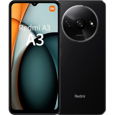 Xiaomi Redmi A3 nutitelefon 4GB+128GB, 5000mAh, 90Hz värskendussagedus 6,71-tolline ekraan must