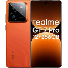 realme GT 7 Pro 5G nutitelefon, 12GB + 256GB, AI ekraan RealWorld Eco², 6500mAh aku, Qualcomm Snapdragon 8 Elite, 50MP kolmekordne tagakaamera, 16MP selfie mobiiltelefon, oranž