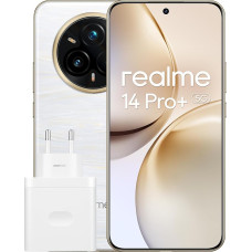 realme 14 Pro+ 5G nutitelefon, 8+256GB, Sony IMX896 OIS 50MP kaamera, Snapdragon® 7s Gen 3, raamita Quad Curve ekraan, aku 5260mAh, kiirlaadimine 80W SUPERVOOC, beež
