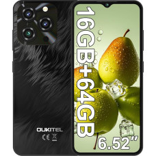 OUKITEL C3 nutitelefon ilma lepinguta, 16GB + 64GB/1TB mobiiltelefon ilma lepinguta, 6.52-tolline HD+ mobiiltelefon odavalt, 5000mAh nutitelefon Android, 13MP + 5MP, Dual 4G SIM Simlock-free mobiiltelefonid