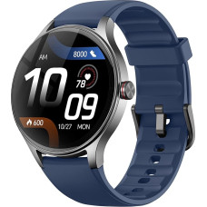 Meeste ümmargune nutikell, 1,27-tolline AMOLED-ekraan, nutikell koos telefoni funktsiooniga / AI-hääleassistendiga, meeste kell, 120+ spordirežiimi, IP68 veekindel, Fitness Tracker koos SpO2 sammuloenduriga, Sleep