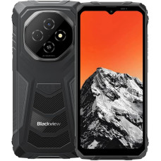 Blackview Fort 1 AI Outdoor Smartphone, Magic AI Photo Editor, 18GB+256GB, 11000mAh aku, 16MP+8MP, 6.56'' HD+, IP68 IP69K vastupidav mobiiltelefon ilma lepinguta, Android 15, Dual SIM, GPS NFC - mustanahaline.