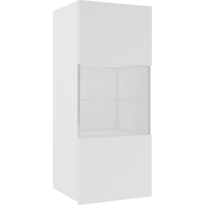 Mirjan24 Calabrini BR05 rippuv vitriinkapp, käepidemevaba avatud, värvivalik, hoiukapp vitriinkapp, kõrge kapi, elutoa kõrge kapi, kapi, kapp, kapp