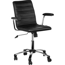 Premier Housewares kontoritool käetoega, 91 x 61 x 57 cm - must