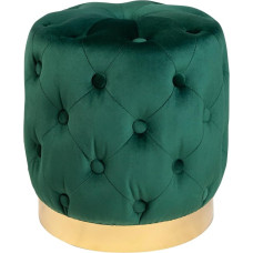 Riess Ambiente Elegantne stool Modernne barokk 37 cm Tumeroheline kuldne sametist stool Sametist stool Sametist stool