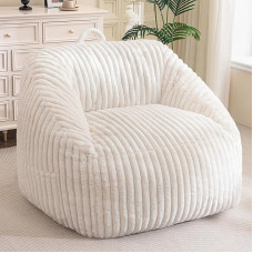 Bean Bag Chair, käepidemega põrandasohva, Bean Bag toolid täiskasvanutele ja lastele, mugav hubane akent diivan koos taskuga elutuppa, mängimiseks, lugemiseks