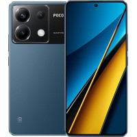 Xiaomi Poco X6 5G nutitelefon 12+256GB, Snapdragon® 7s Gen 2, 6,67-tolline 1,5K Flow AMOLED, 120Hz, 64MP kaamera, 5000mAh, 67W laadimine, sinine [globaalne versioon]
