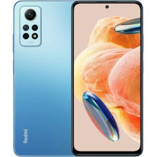 Xiaomi Redmi Note 12 Pro 4G nutitelefon, 120Hz AMOLED ekraan, sujuv, Snapdragon 732G, 108MP, turbolaadimine 67W (8+128GB, Glacier Blue)