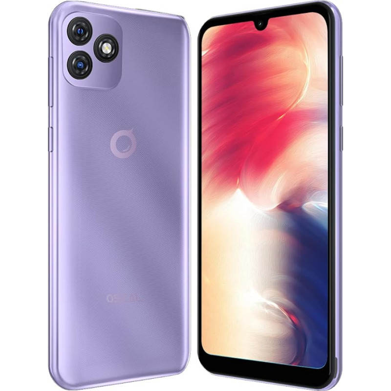 OSCAL C20 PRO Android 11 4G nutitelefon ilma lepinguta, Dual SIM mobiiltelefon, 6,08-tolline HD+ ekraan, Unibody disain, Quad-Core 2GB RAM + 32GB ROM, 2MP + 8MP kaksikkaamera, 3380mAh aku GPS Face