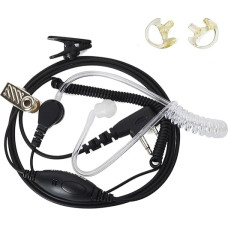 UAYESOK Walkie Talkie Bodyguard kõrvaklapid Air Acoustic Tube kõrvaklapid VOX PTT mikrofon 2-pin Midland G6 G7 G8 G9 Pro M24 M24 Plus M48 M99 G7 XTR GXT650 LXT8 2-Way raadio jaoks